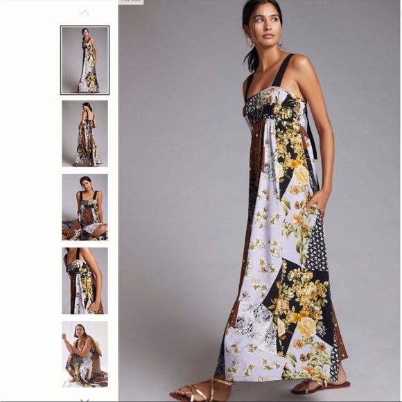 Anthropologie Dresses & Skirts - Anthropologie Maeve Patchwork Floral Maxi Dress